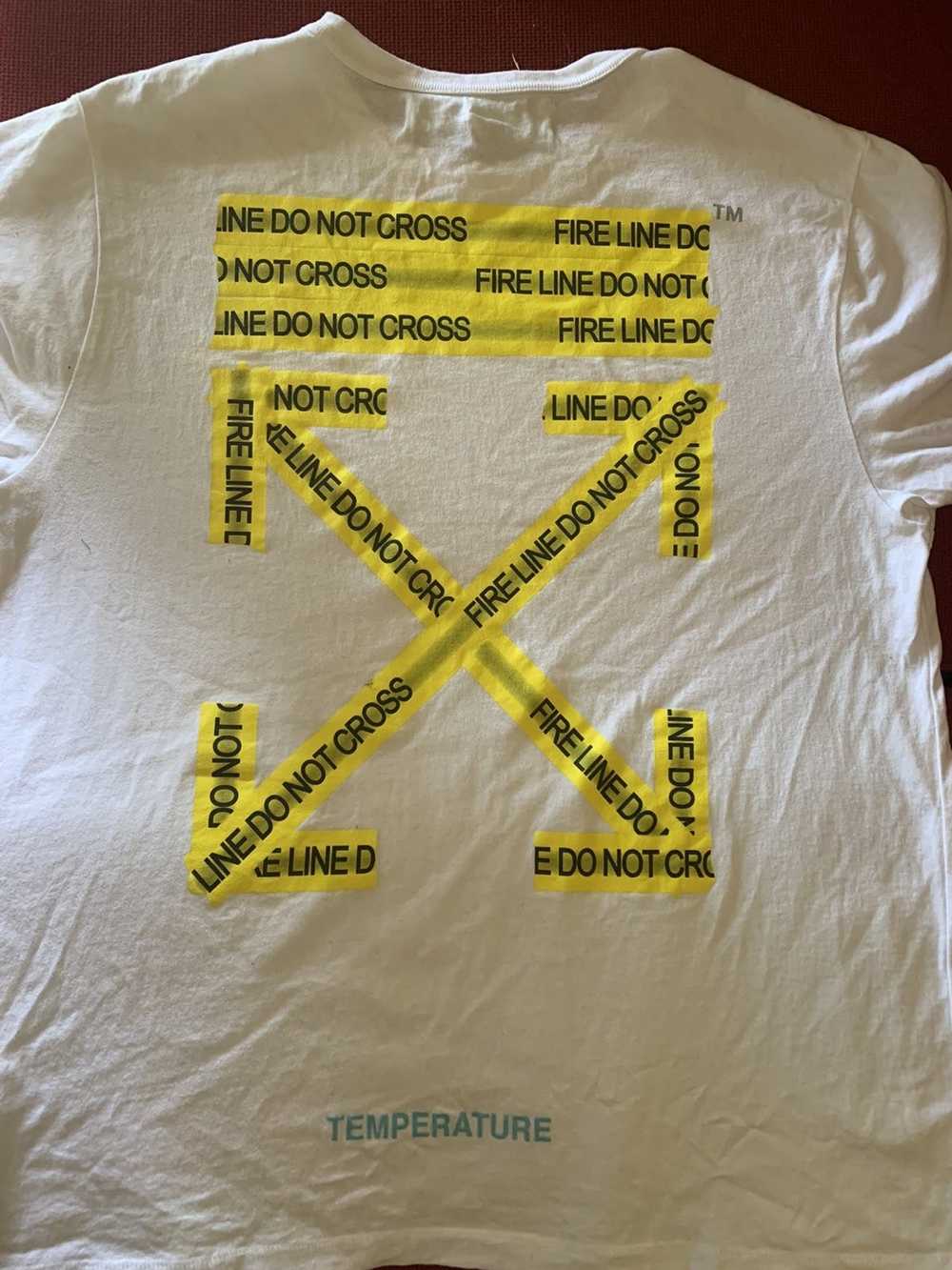 Off-White White Fire Tape Fire Line Do Not Cross … - image 2