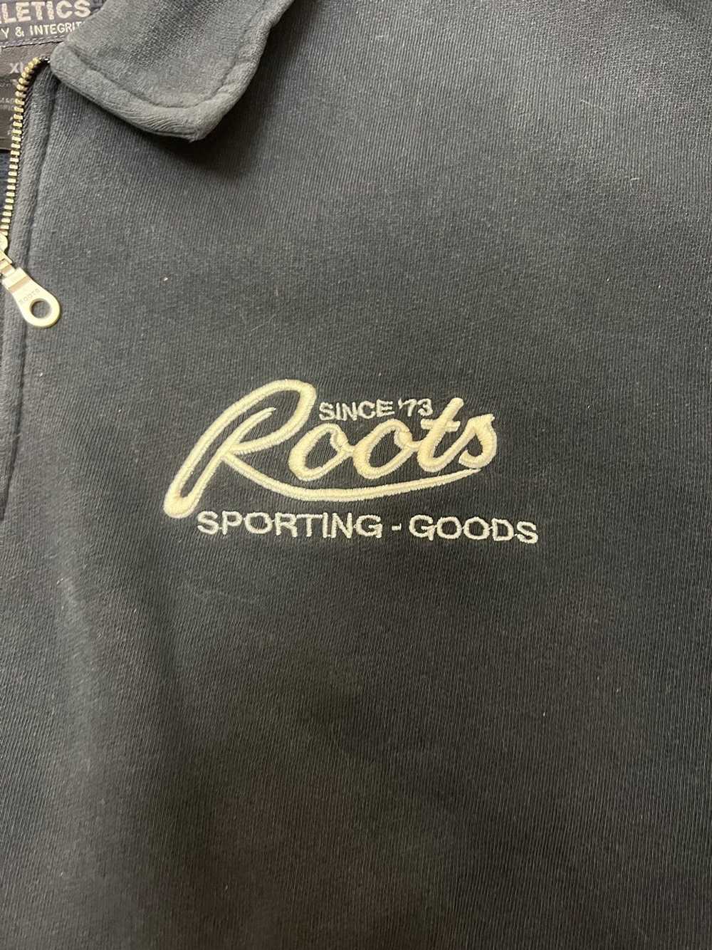 Roots Vintage Navy Roots Quarter Zip - image 3