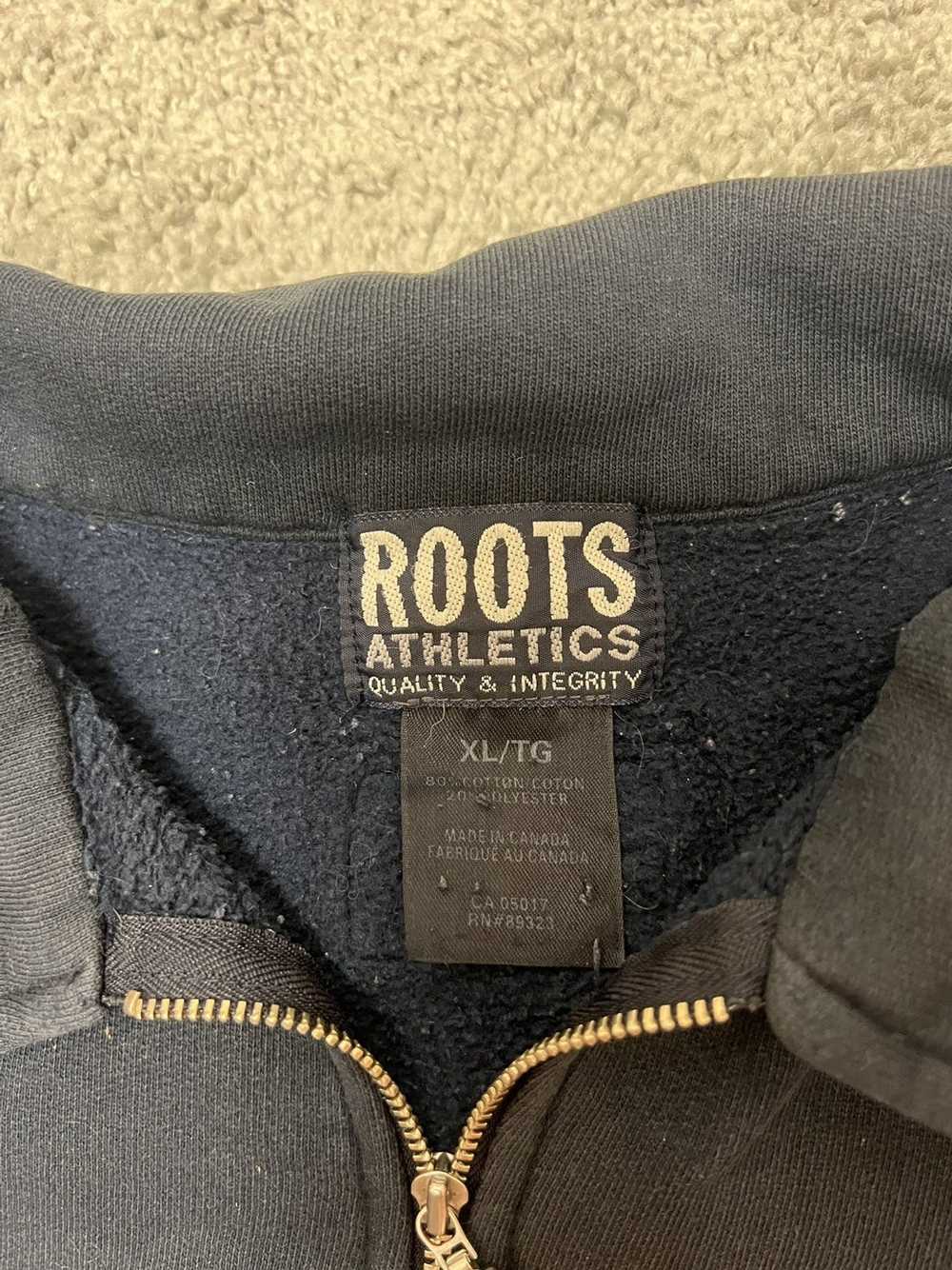 Roots Vintage Navy Roots Quarter Zip - image 4