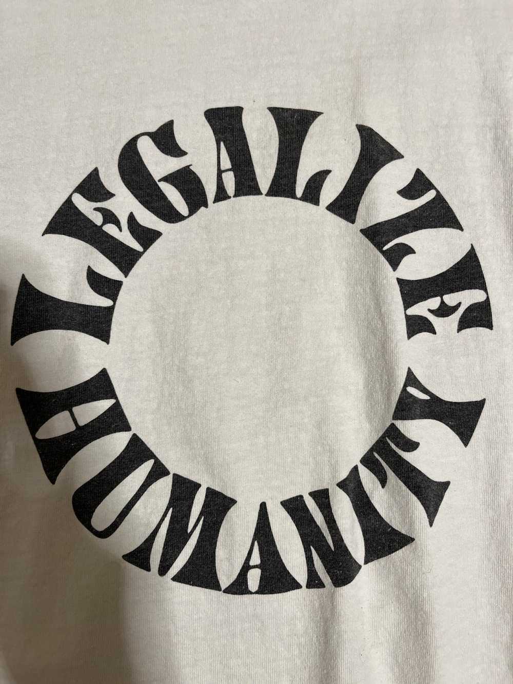 Vintage Old Pal “Legalize Humanity” T-shirt - image 2