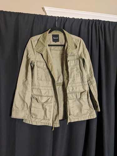 Madewell Olive army military field utility jacket 