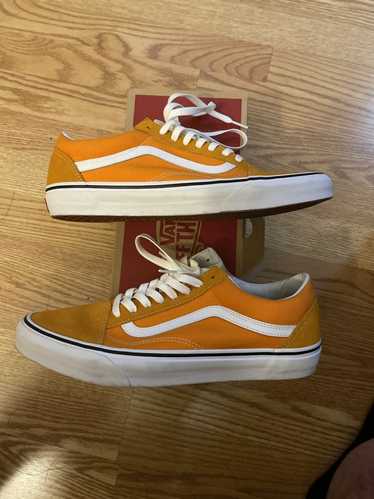 Vans Vans Old Skool: Dark Cheddar/True White Mens 