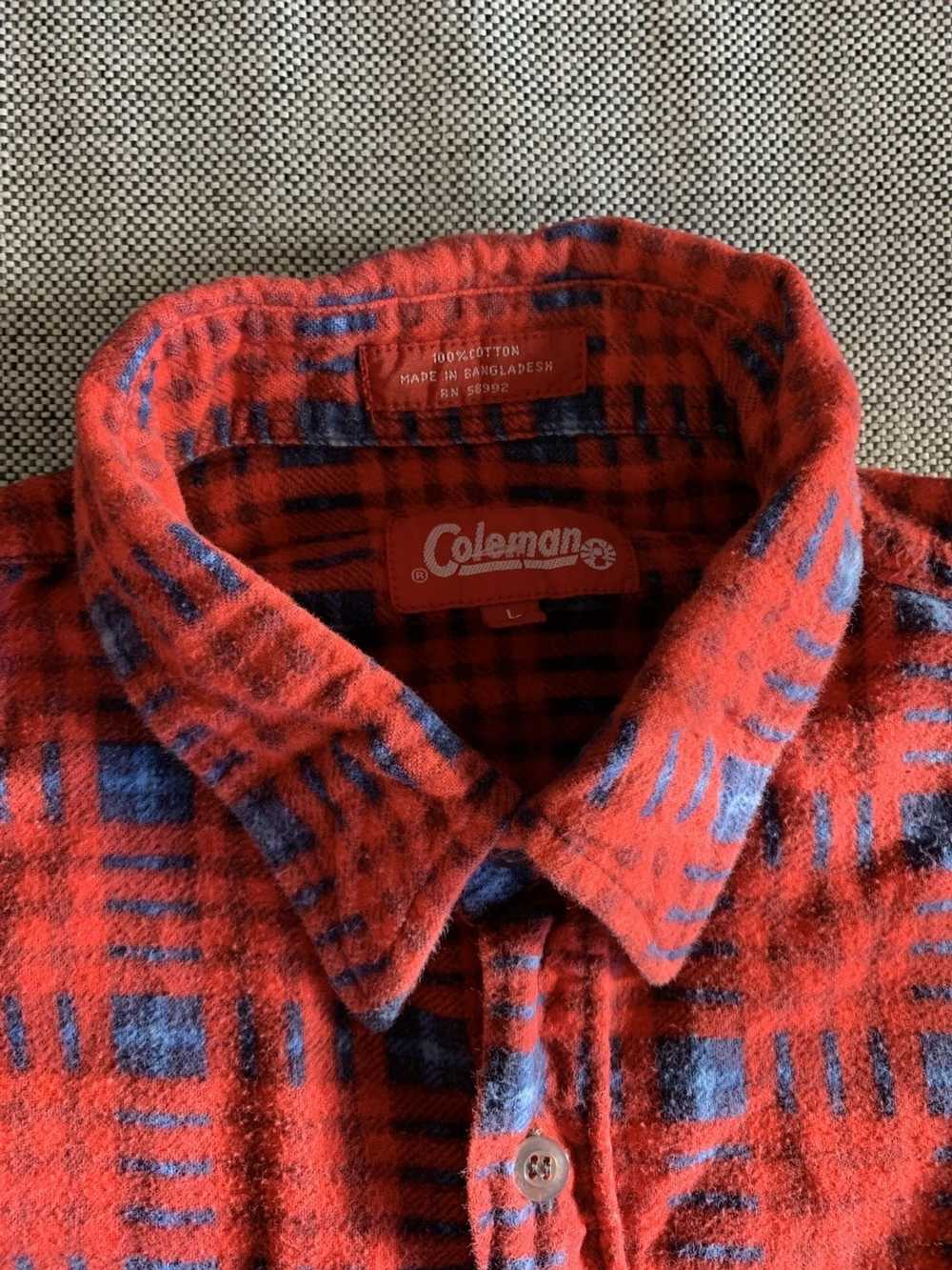 Coleman × Vintage Vintage Coleman Flannel 1970s 7… - image 3