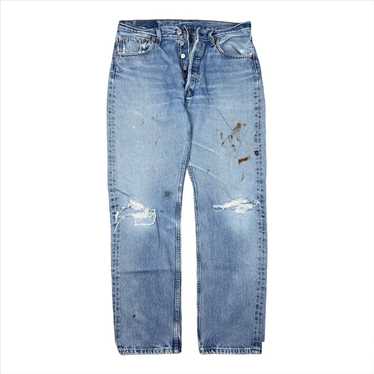 Faded distressed levis 501 - Gem