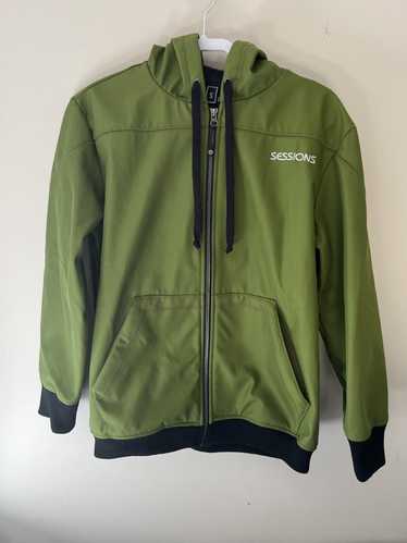 Sessions Waterproof sessions hoodie jacket