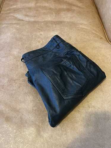 Zara Black Leather Pants
