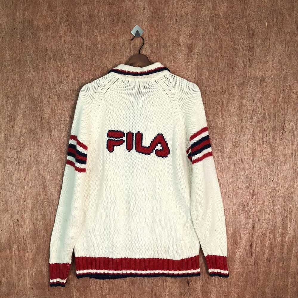 Fila × Other × Patterned Cardigans Fila 73 White … - image 9