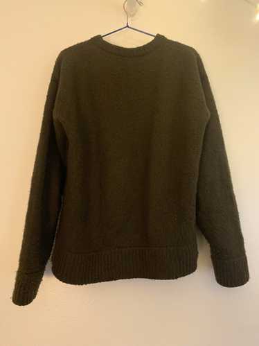 T by Alexander Wang Olive green wool sweater