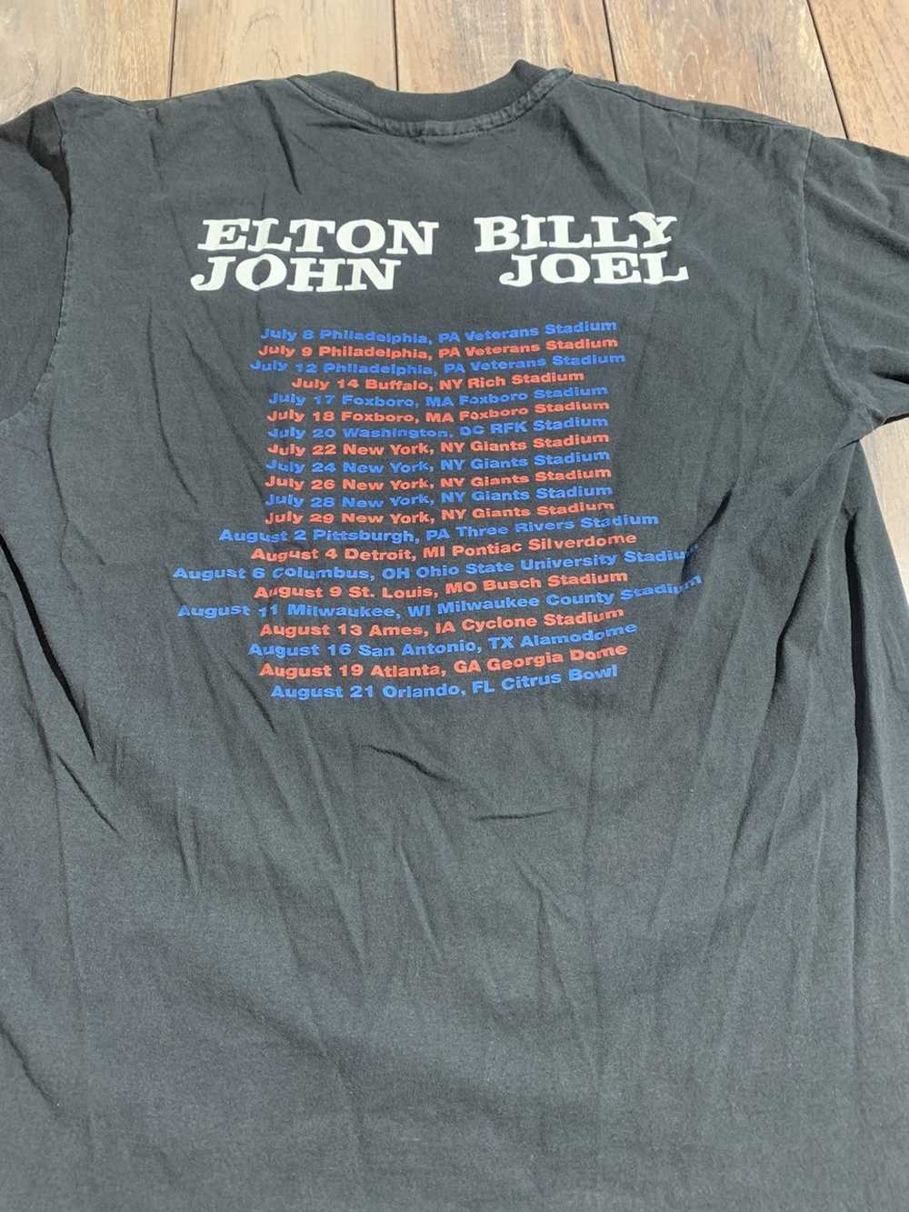 Band Tees × Vintage Vintage Elton John + billy Jo… - image 4