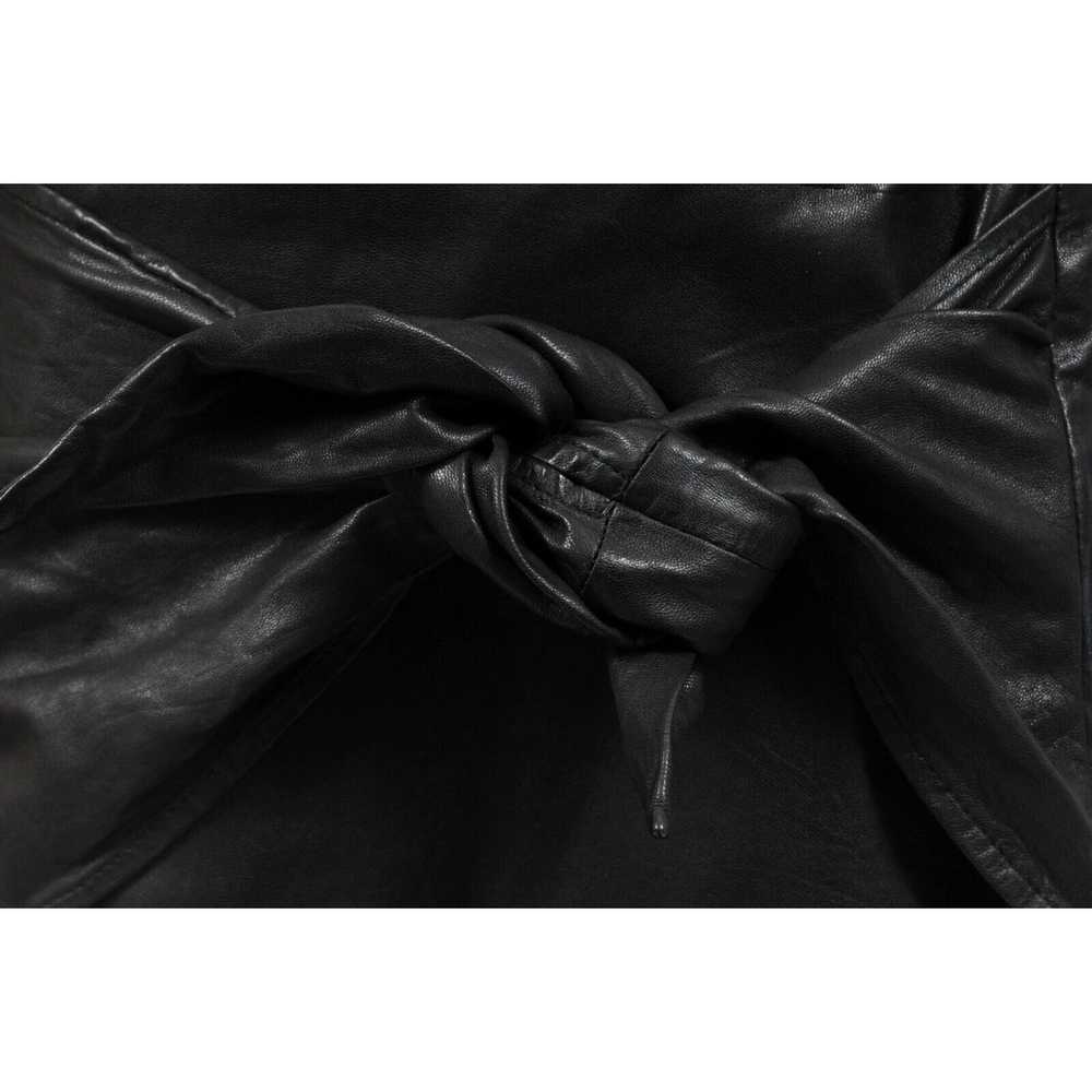 Isabel Marant Etoile Twist Bow Tie Knot Leather S… - image 3