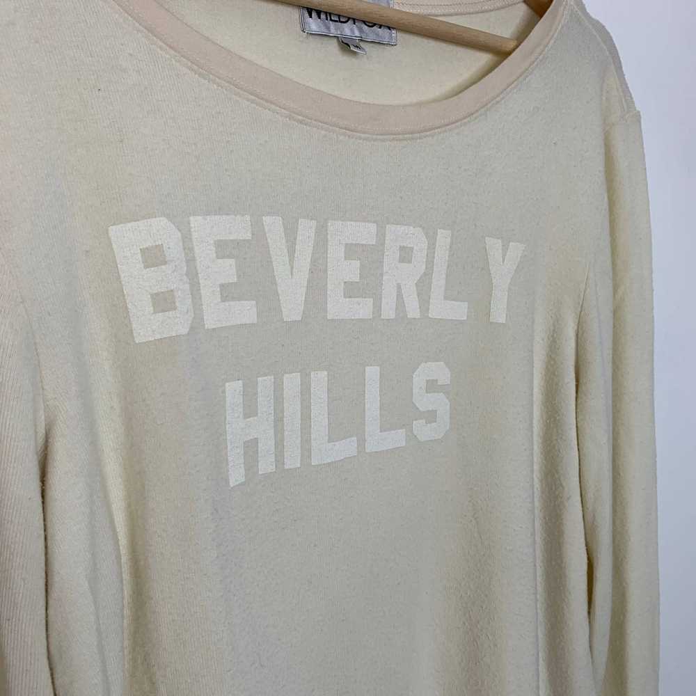 Wildfox WILDFOX Beverly Hills Oversized M Sweatsh… - image 5