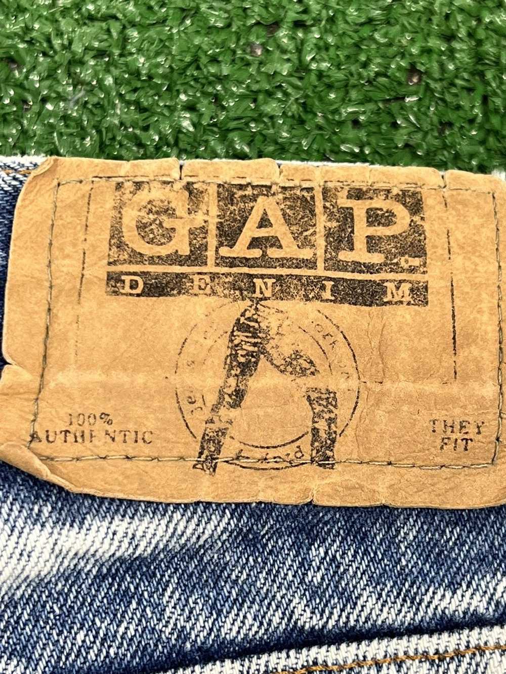 Gap × Streetwear × Vintage 90s Gap Denim Acid Was… - image 2