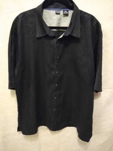 Saks Fifth Avenue 100% Linen Short Sleeve Shirt - image 1