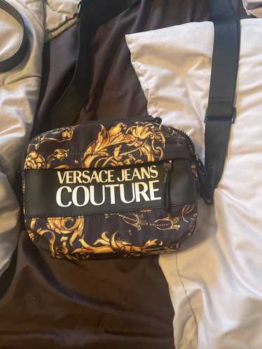 Buy now Paria Farzaneh DUCK EGG PRINT MESH BAG - Versace Jeans Couture  Barocco-print logo patch tote bag - PFA0013