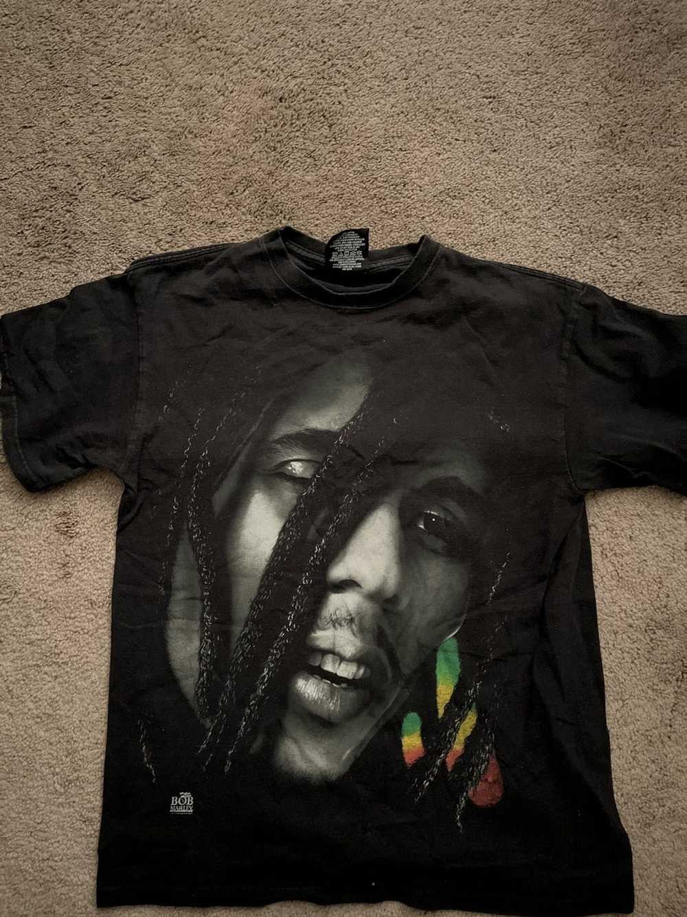 Zion Rootswear Bob Marley T shirt - image 1