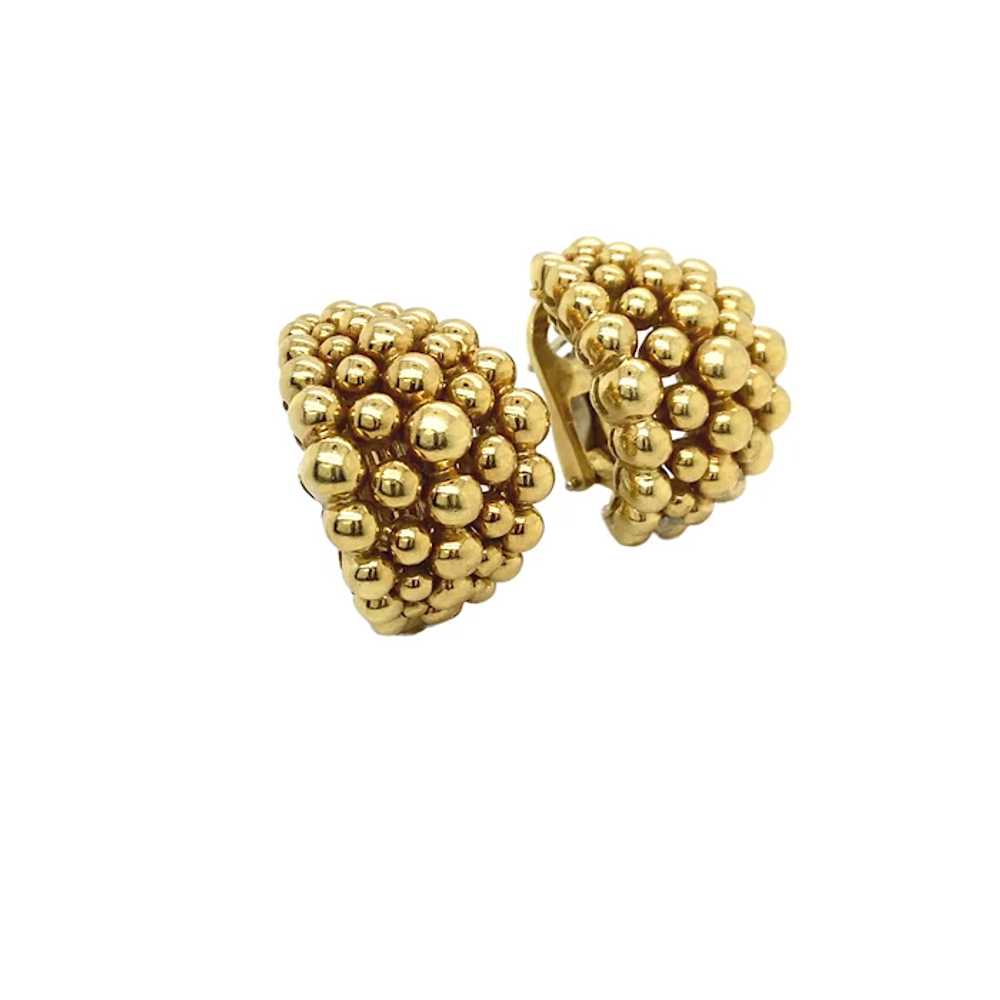 Boucheron 18K Yellow Gold Earring - image 4