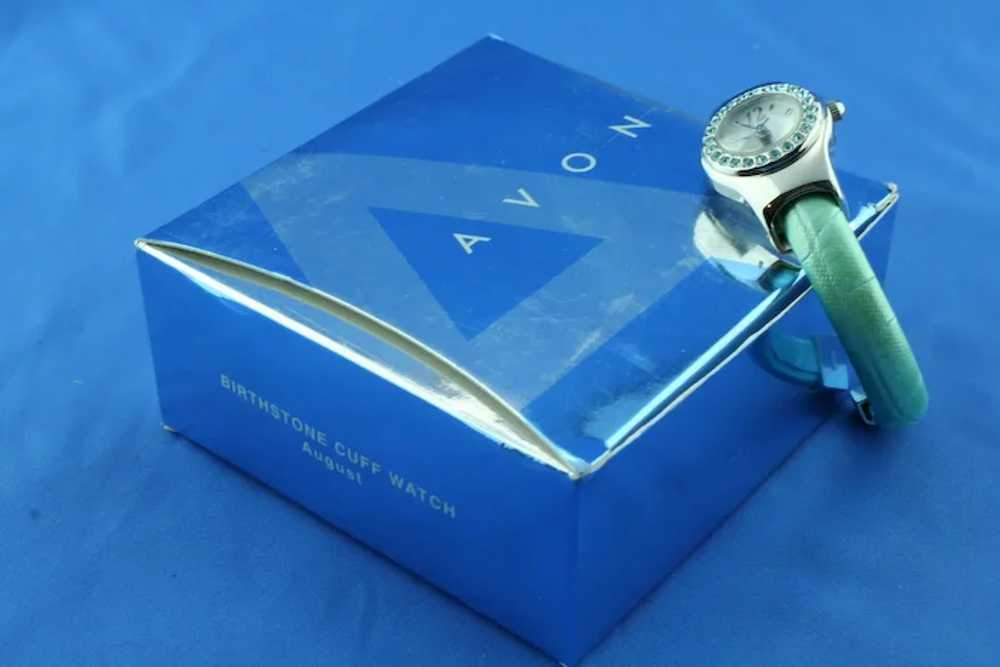 Avon August Birthstone Watch New in Box - image 3