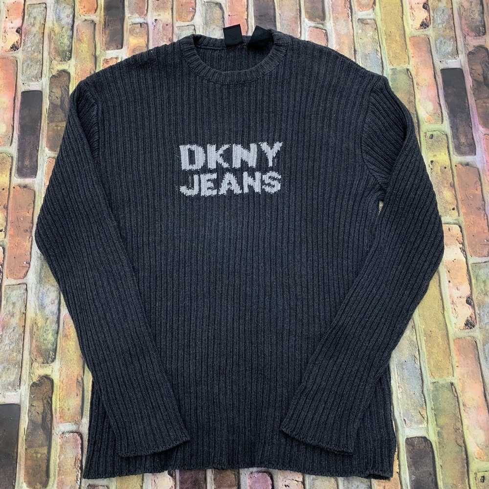 DKNY × Vintage Vintage DKNY Jeans sweater - image 1