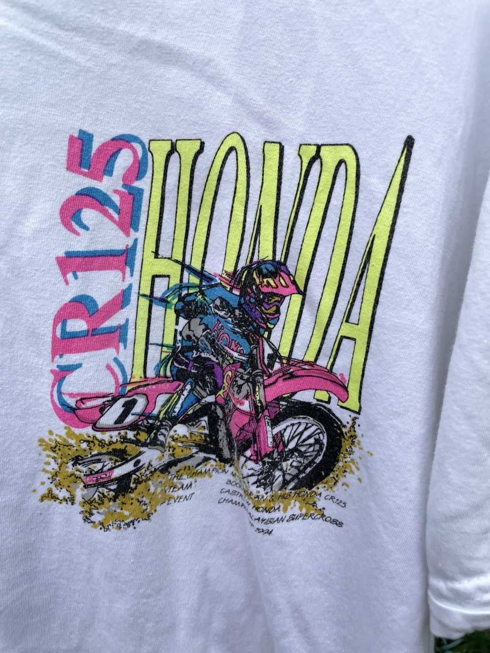 Honda × Vintage Rare vtg Honda CR125 supercross e… - image 3