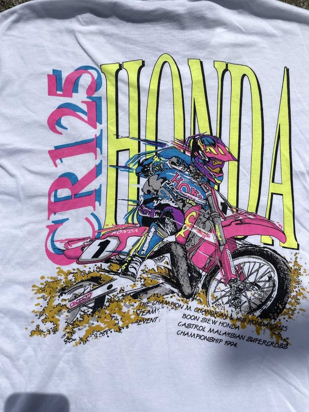 Honda × Vintage Rare vtg Honda CR125 supercross e… - image 6