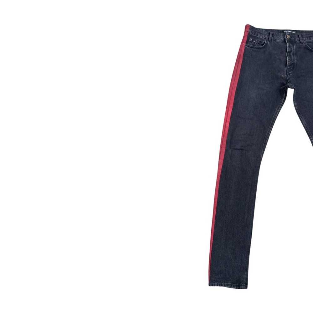 Balenciaga SS17 Red Stripe Jeans - image 6