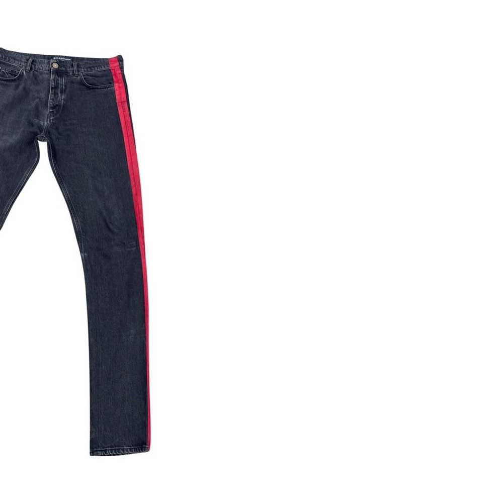 Balenciaga SS17 Red Stripe Jeans - image 7