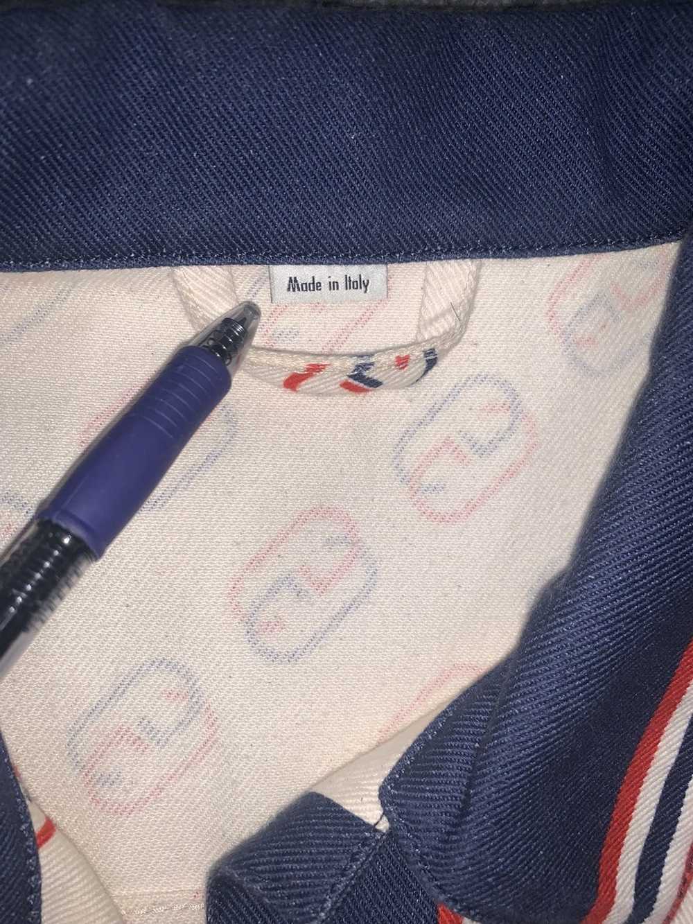Gucci Gucci Twill Monogram Denim Jacket - image 4