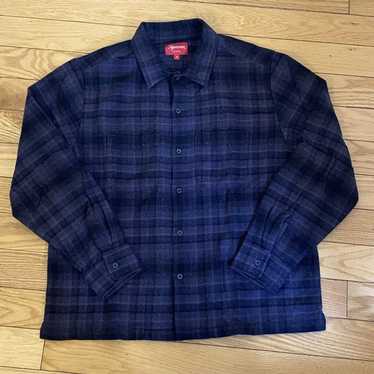 Supreme Plaid Flannel Shirt large