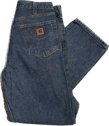 Carhartt Vintage Carhartt dark wash denim pants - image 1