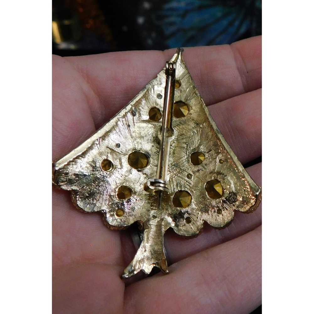 Other Vintage Stylized Christmas Tree Brooch - image 3