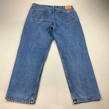 Levi´s 550 Jeans Size 38x30 Mens Mid Rise Straight Leg Stone Wash