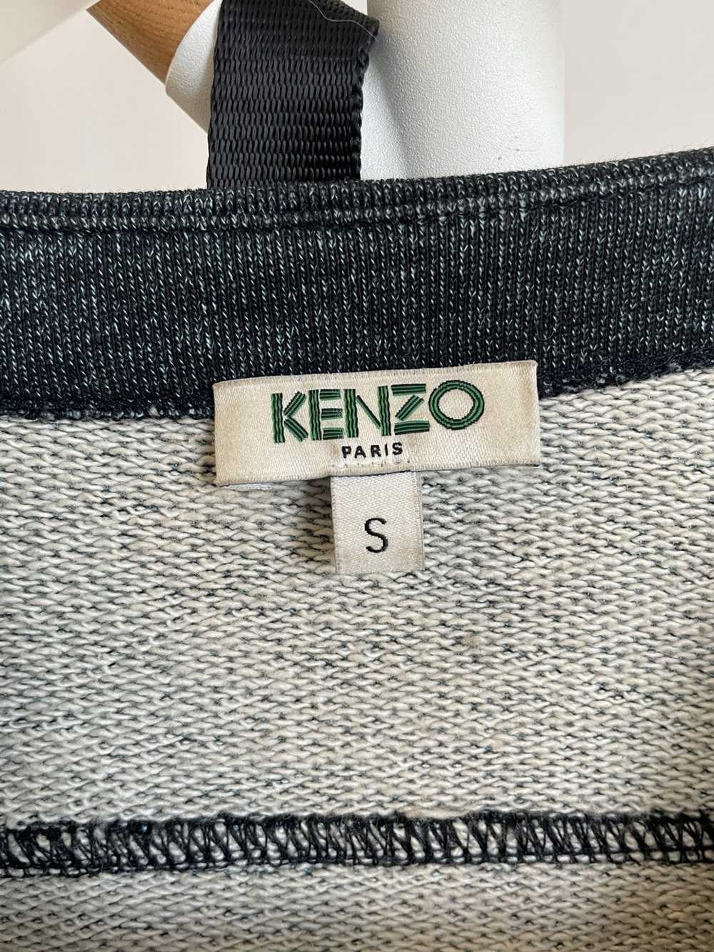 Kenzo Kenzo embroidery knit cropped light jacket - image 3