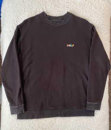 Golf le fleur hotsell logo essential crewneck black