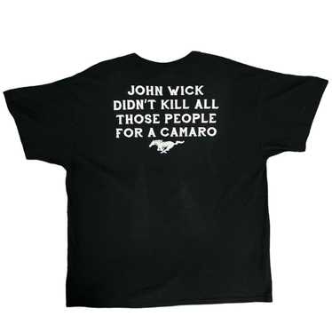 Gildan Vintage John Wick Mustang Promo Tee - image 1