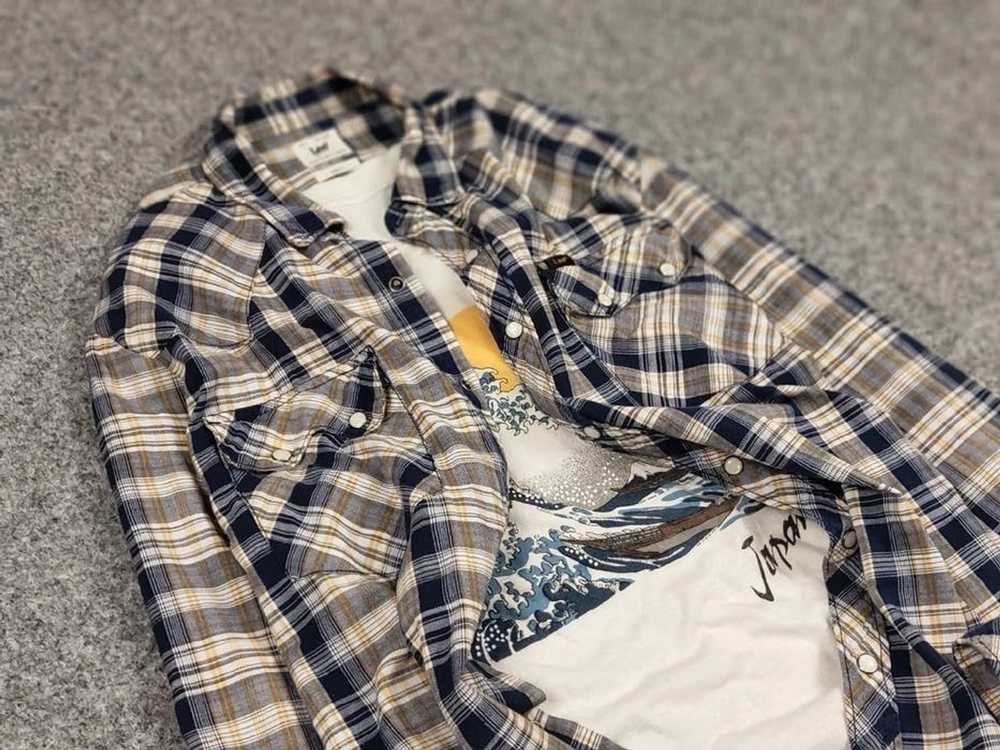 Flannel × Streetwear × Vintage Vintage Lee Flanne… - image 8