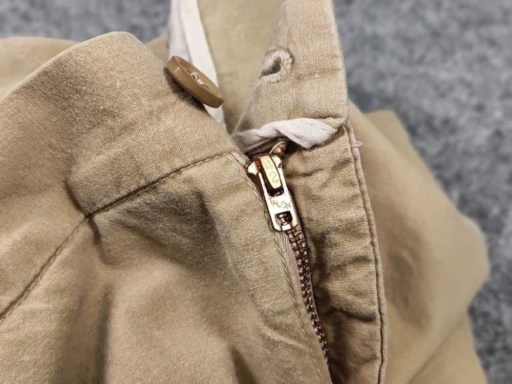 Lee × Vintage Vintage 80s USA Lee casual beige Tr… - image 9