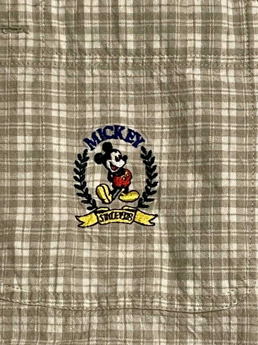 Mickey Inc Vintage Mickey Inc. Disney Button Shir… - image 2