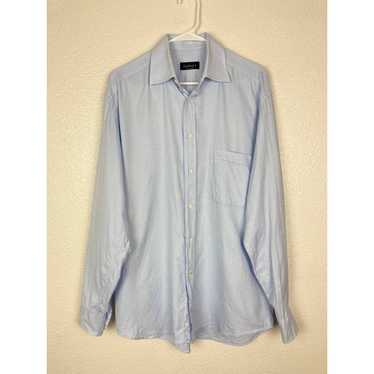 Canali Canali Light Blue Long Sleeve Shirt Men 16 