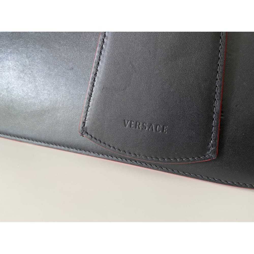 Versace Dv One leather handbag - image 7