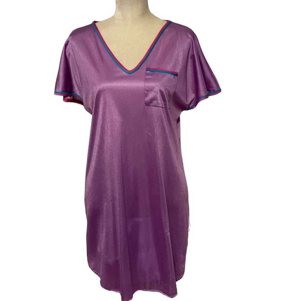Vintage Vintage Night Magic Gown PJ Sleep Shirt S… - image 4