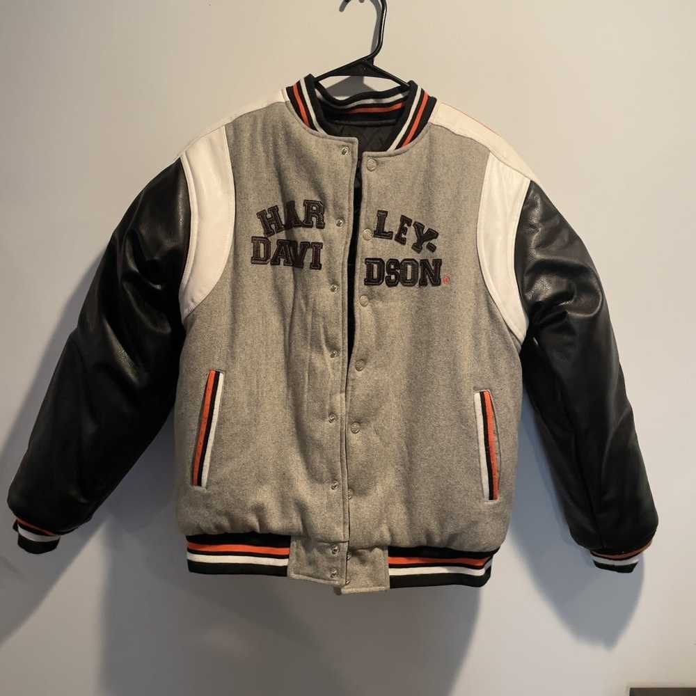 Harley Davidson Harley Davidson Varsity Jacket / … - image 2