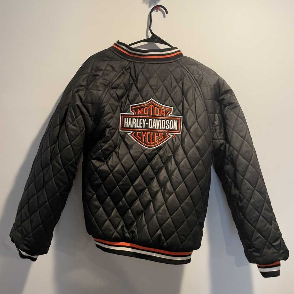 Harley Davidson Harley Davidson Varsity Jacket / … - image 5