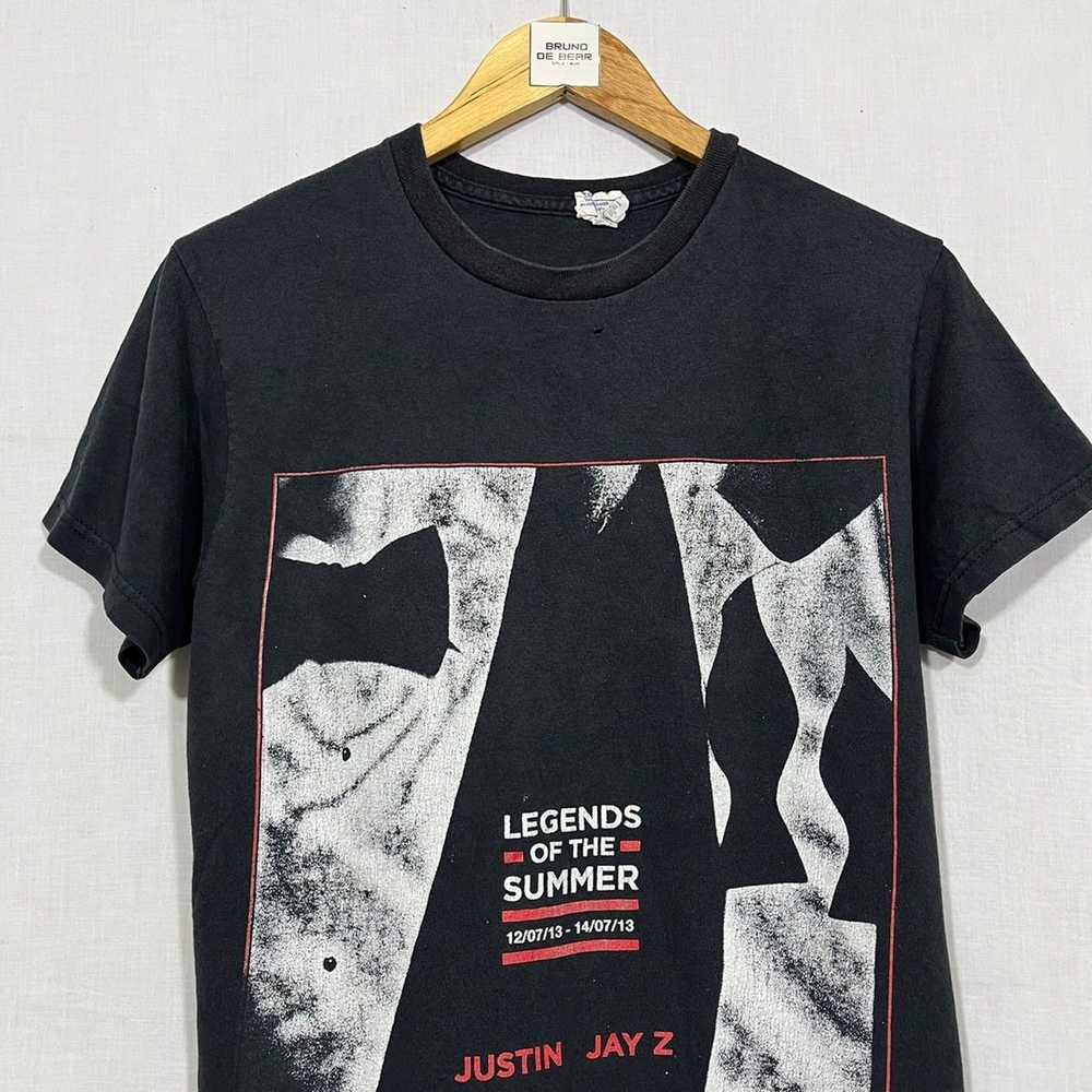 Band Tees × Jay Z × Tour Tee 2013 Justin Timberla… - image 2