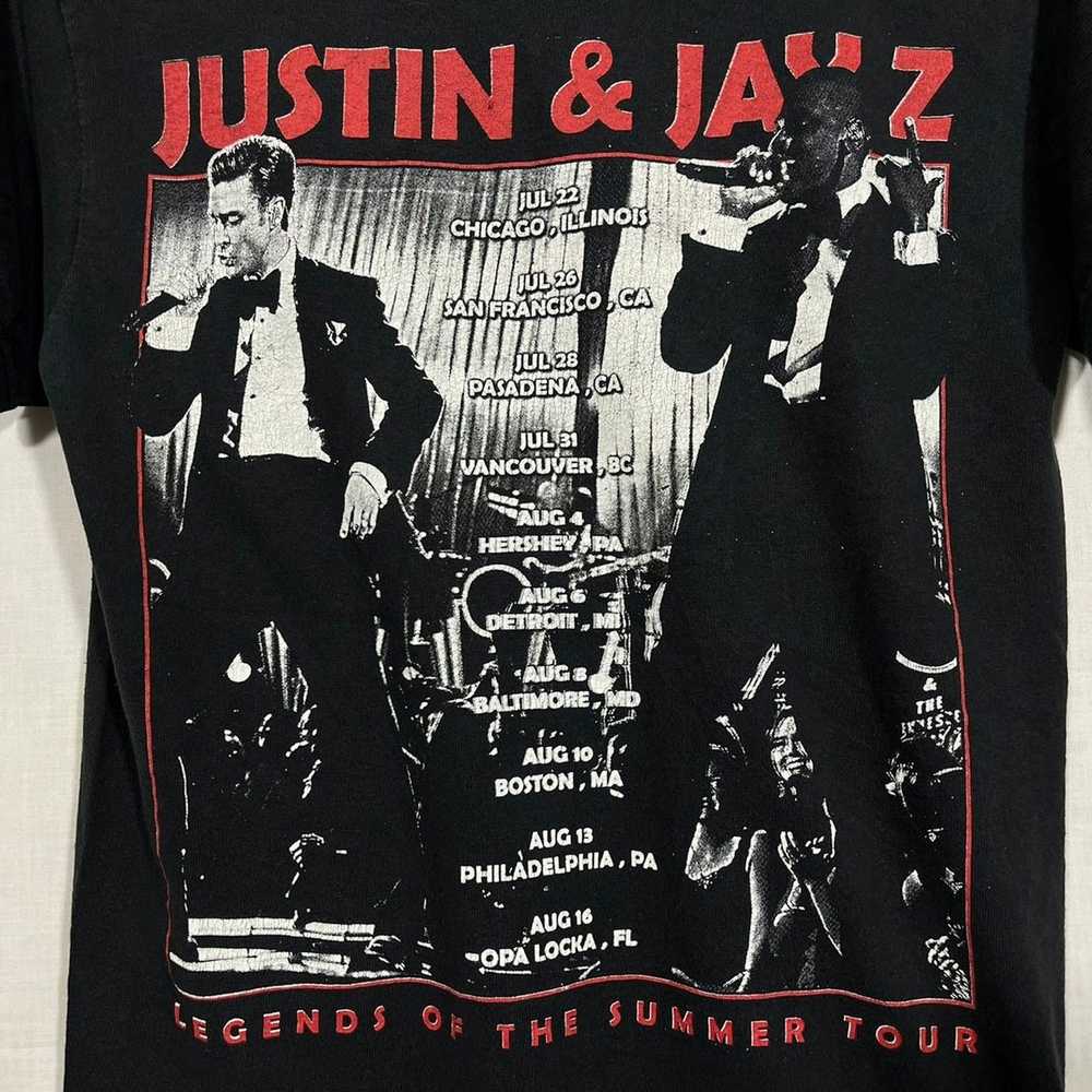 Band Tees × Jay Z × Tour Tee 2013 Justin Timberla… - image 5