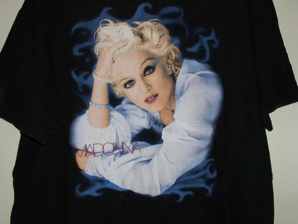 Made In Usa × Rare × Vintage MADONNA CONCERT SHIR… - image 3