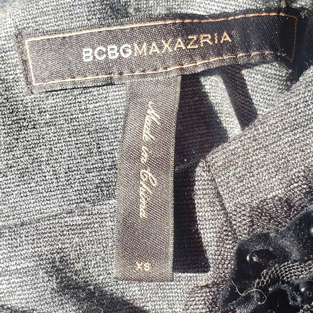 Bcbg Maxazria BCBGMAXAZIRA Gray Dress SZ XS - image 3