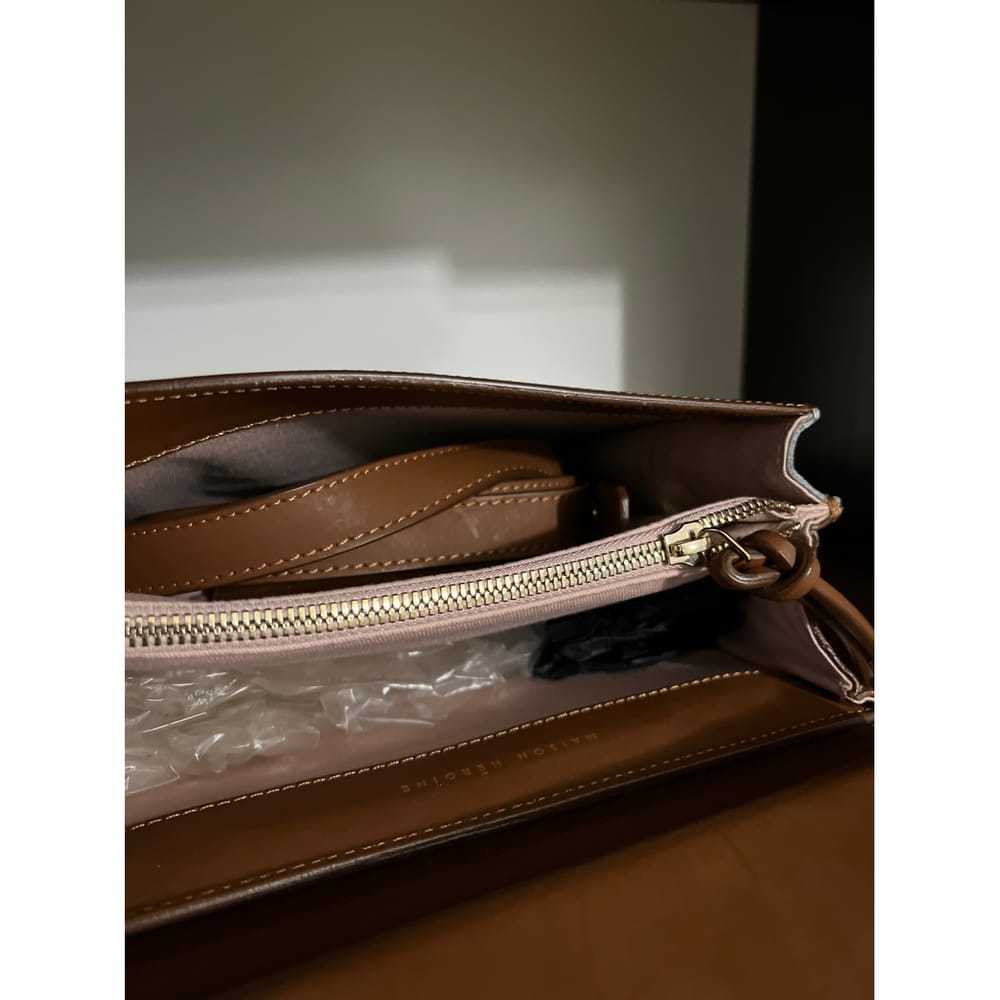 Maison Hēroïne Leather handbag - image 7