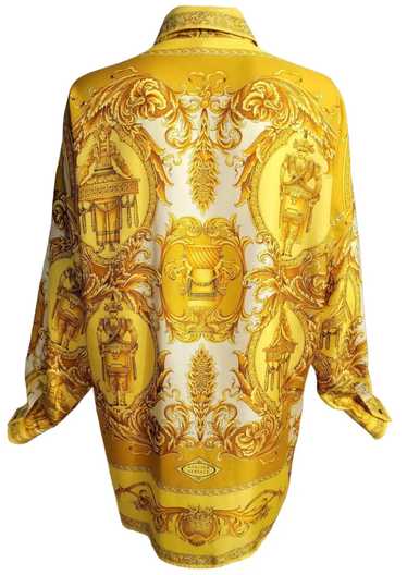 Gianni Versace Gianni Versace Petitot Silk Shirt R