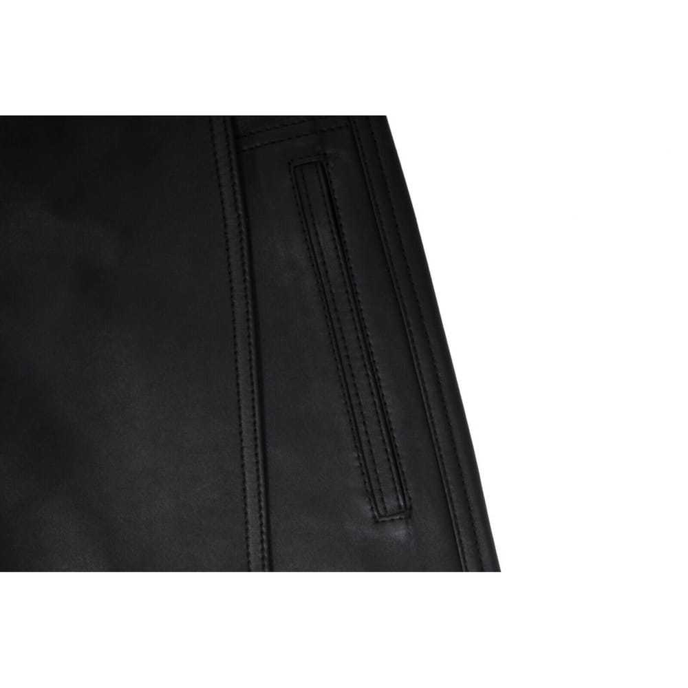 Acne Studios Leather mini skirt - image 4