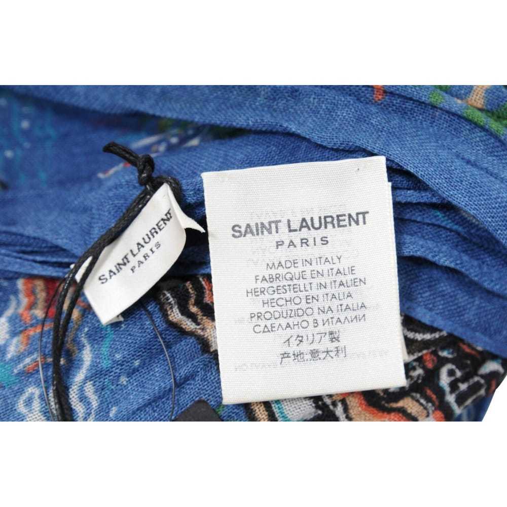 Saint Laurent Cashmere scarf - image 6